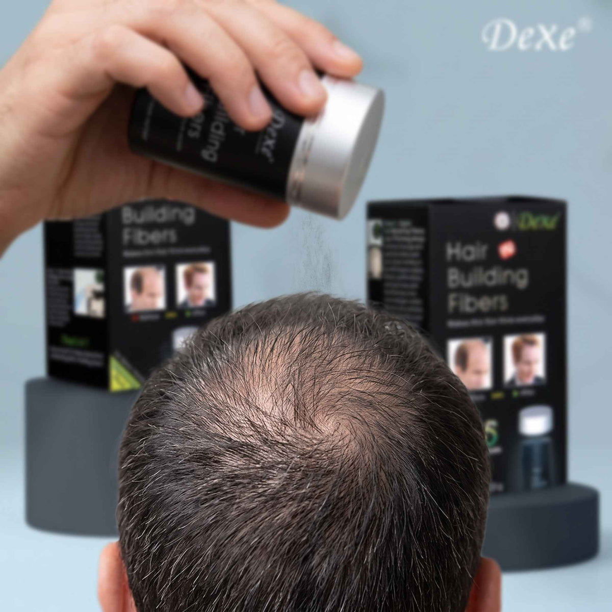 Dexe Hair Building Fibers (22g) - Instant Hair Thickener | BeauNoor - BeauNoor
