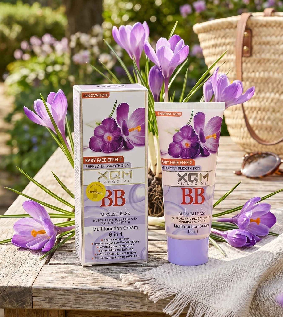 XQM 3B Baby Face Effect 5-in-1 Multifunctional Cream - Soothing Floral - BeauNoor