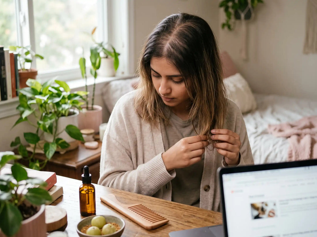 How to Stop Hair Thinning and Fix Damaged Hair Naturally - BeauNoor