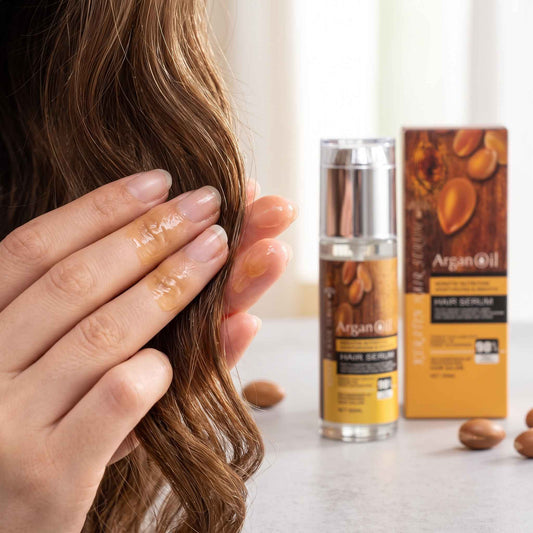 Argan Oil & Keratin Hair Serum (80ml) - Sulfate Free | BeauNoor - BeauNoor