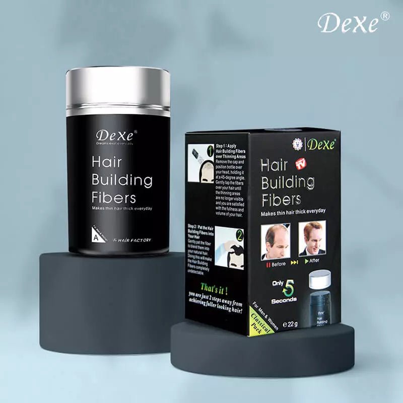 Dexe Hair Building Fibers (22g) - Instant Hair Thickener | BeauNoor - BeauNoor