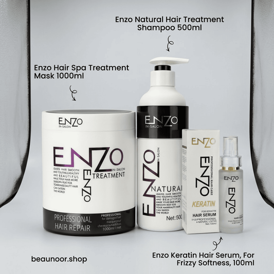 ENZO Professional Salon Hair Rescue Kit - 3 Step Routine | BeauNoor - BeauNoor