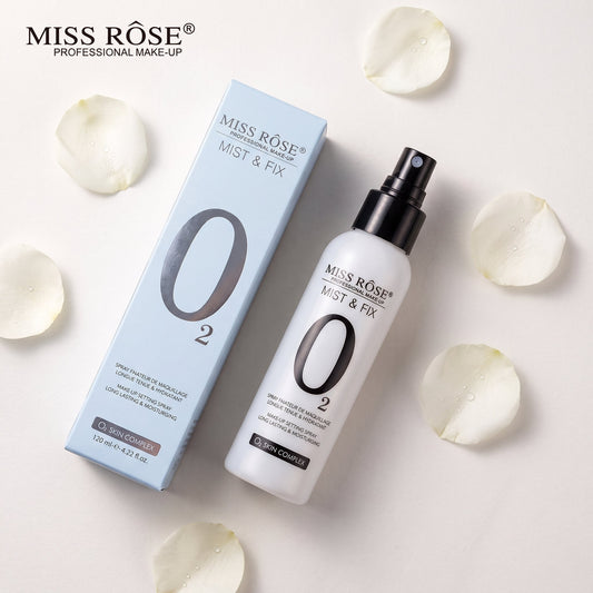 MISS ROSE O2 Mist & Fix Makeup Setting Spray - 120ml - BeauNoor