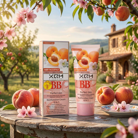 XQM 3B Baby Face Effect 5-in-1 Multifunctional Cream - Brightening Peach - BeauNoor