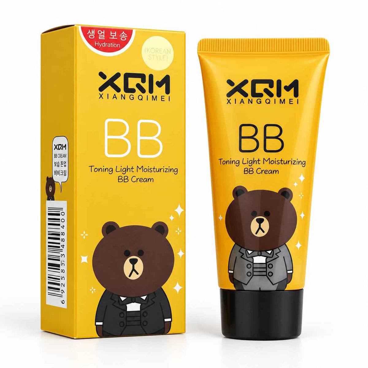 XQM Toning Light Moisturizing BB Cream - Flawless Daily Base - BeauNoor